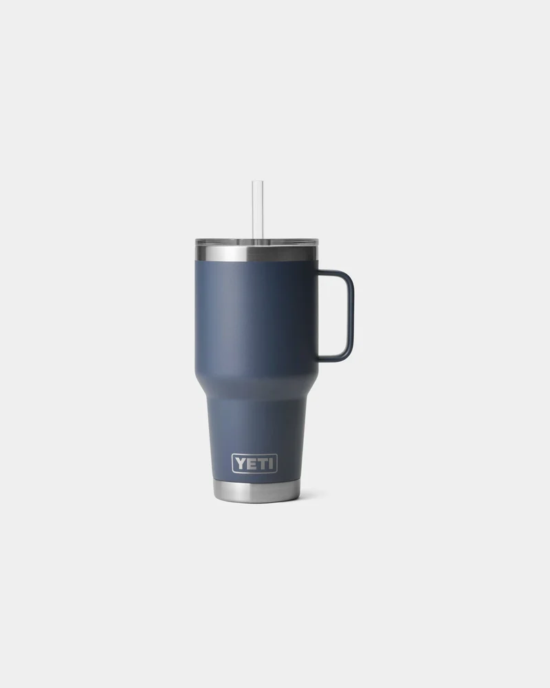 Taza acero Yeti Rambler con pajita para personalizar