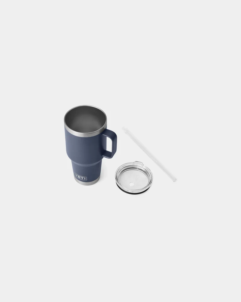 Taza acero Yeti Rambler con pajita para personalizar