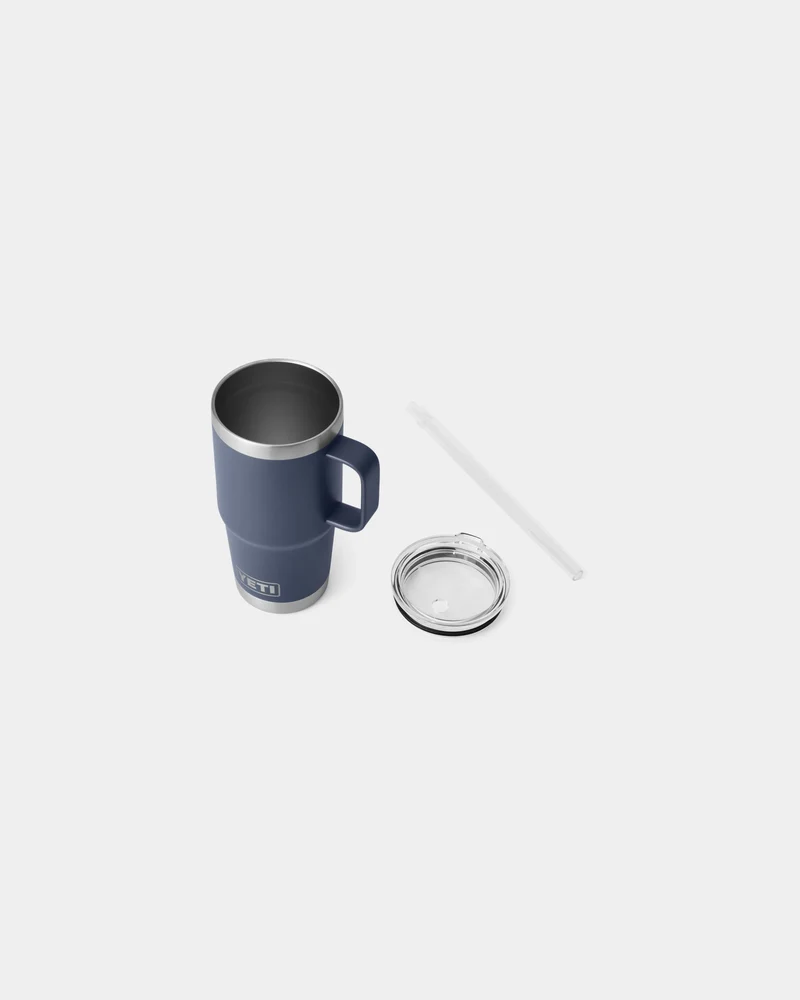 Taza acero Yeti Rambler con pajita para personalizar