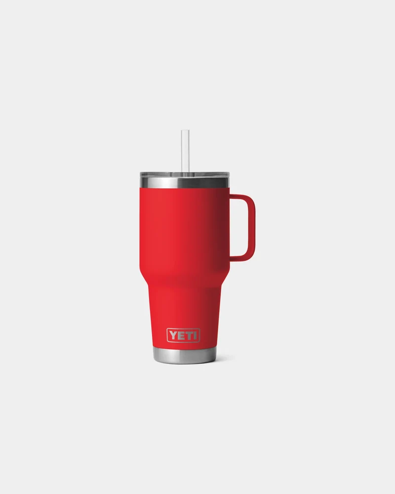 Taza acero Yeti Rambler con pajita para personalizar