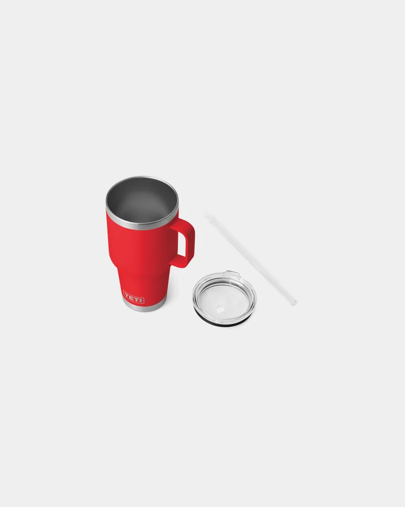 Taza acero Yeti Rambler con pajita para personalizar