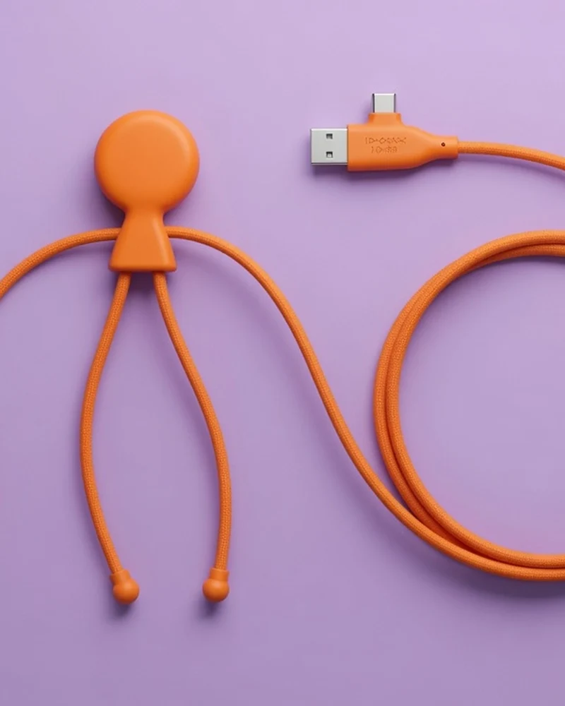 Cable de carga 3 en 1 60W Mr Bio para personalizar