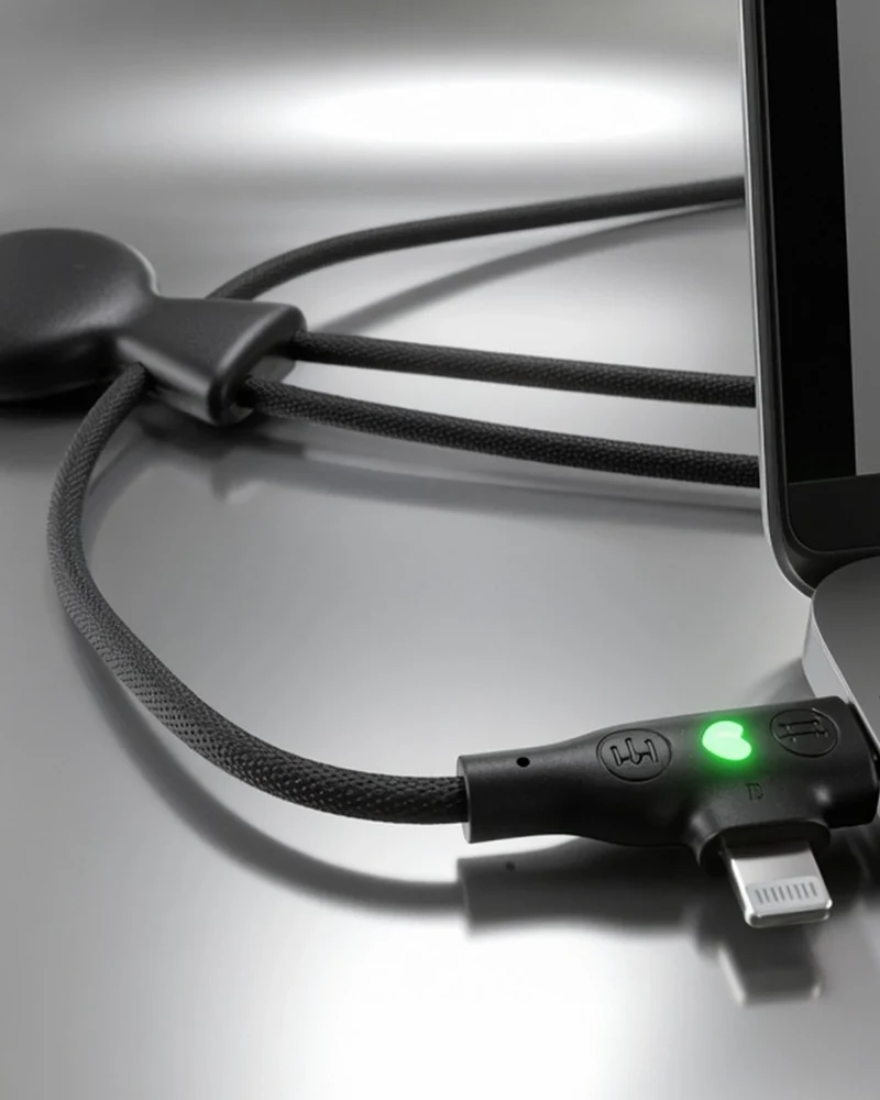 Cable de carga 3 en 1 60W Mr Bio para personalizar