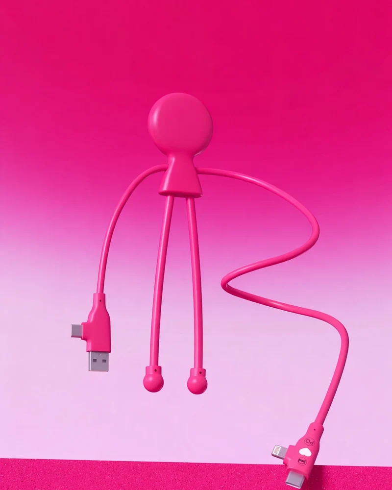 Cable de carga 3 en 1 60W Mr Bio para personalizar