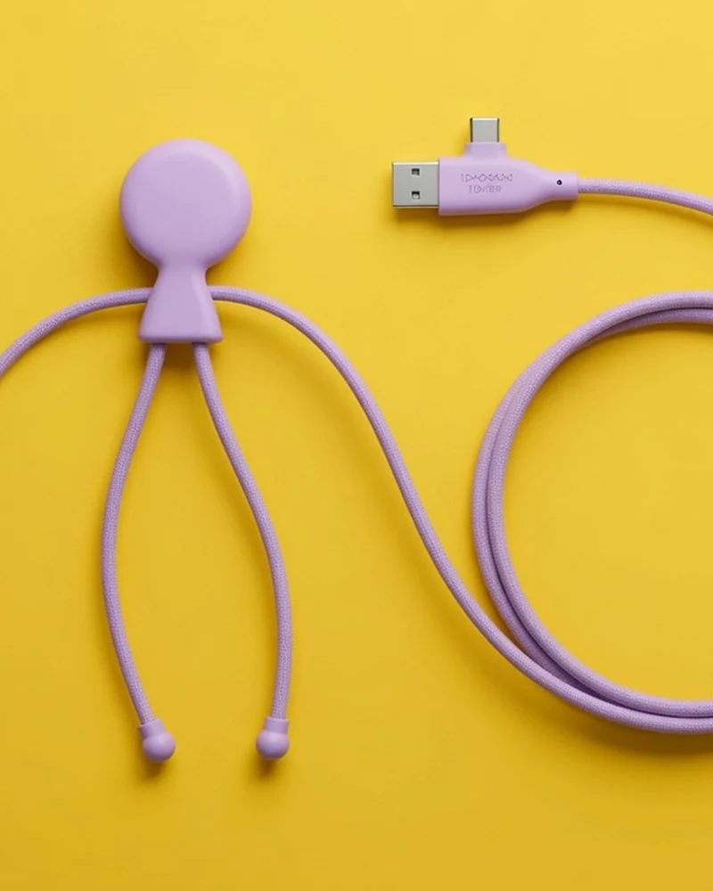 Cable de carga 3 en 1 60W Mr Bio para personalizar