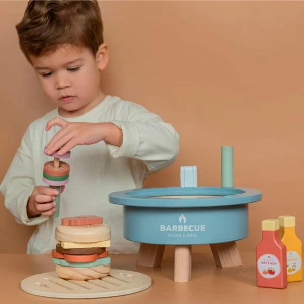 Set de Barbacoa de Madera Little Dutch