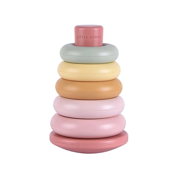 Anillos Encajables Rosa Little Dutch
