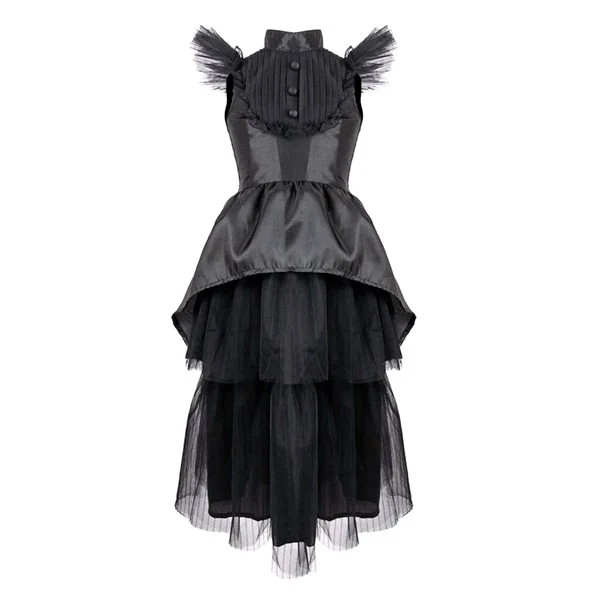 Vestido Disfraz Bruja Gótica Traviesa 5-6 Años Great Pretenders