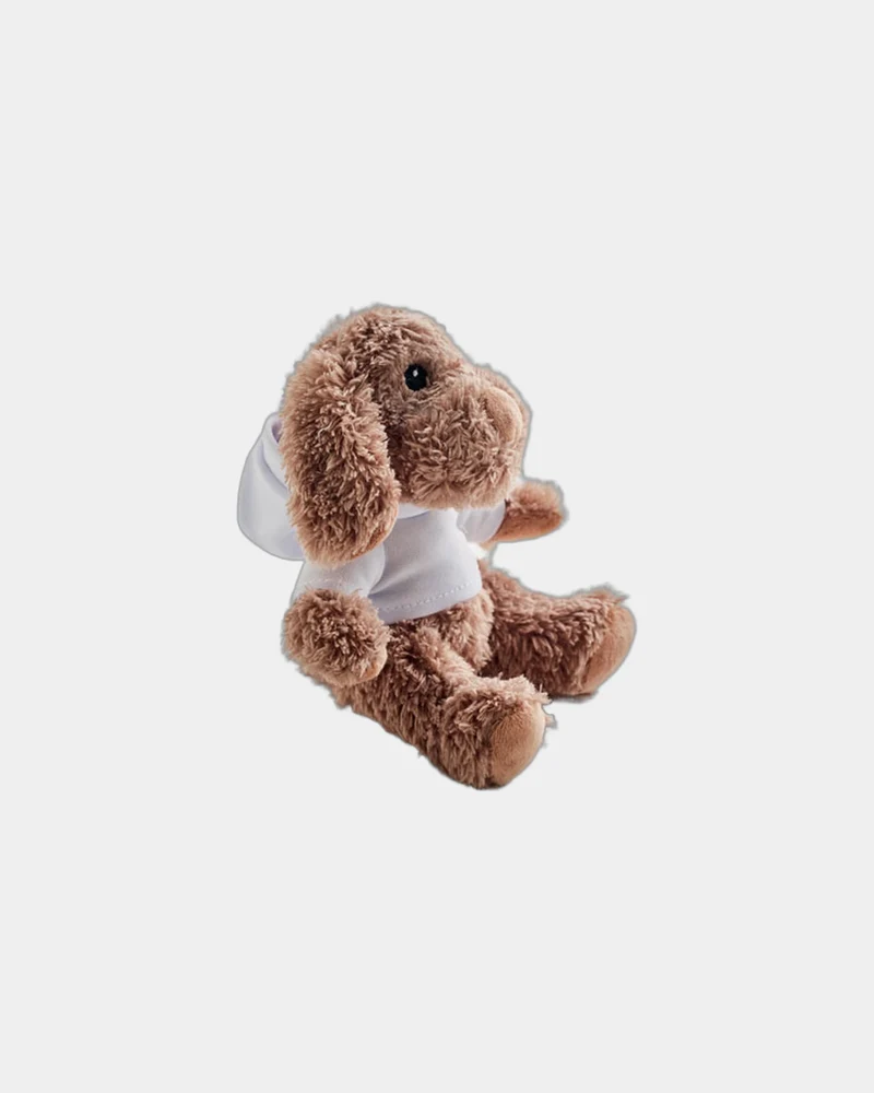 Peluche perro con sudadera Doggy para personalizar