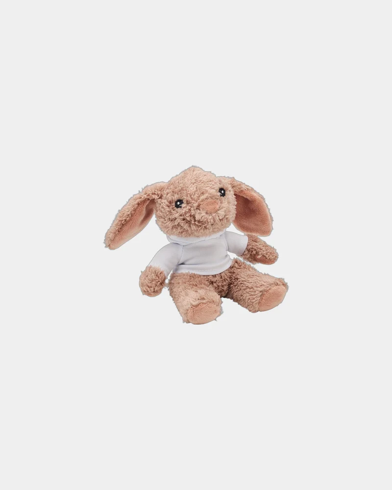 Peluche conejo con sudadera Bunny para personalizar