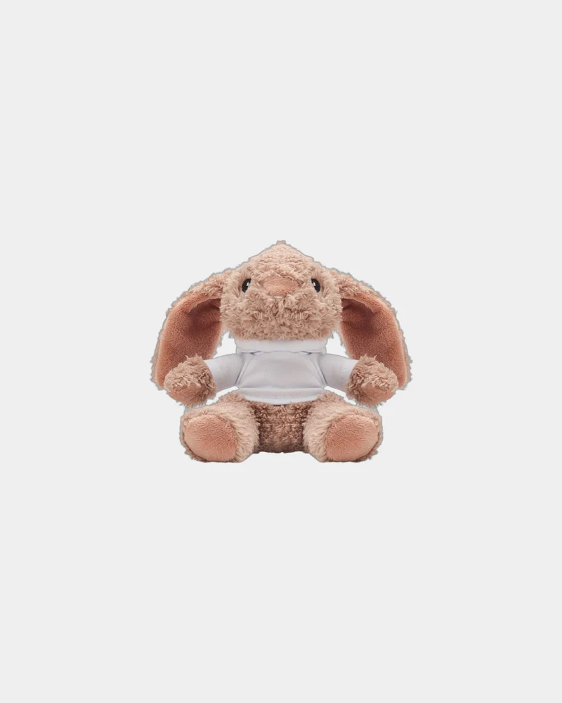 Peluche conejo con sudadera Bunny para personalizar