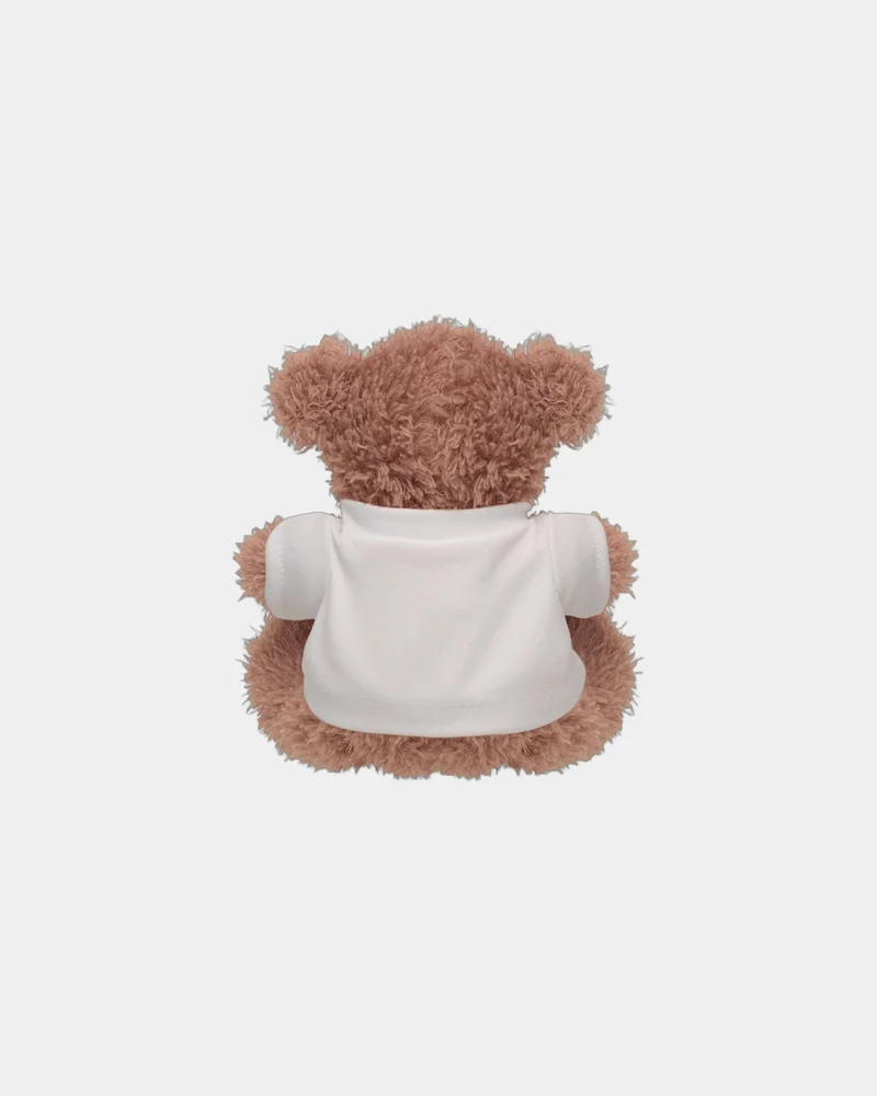 Peluche oso doctor de poliéster para personalizar