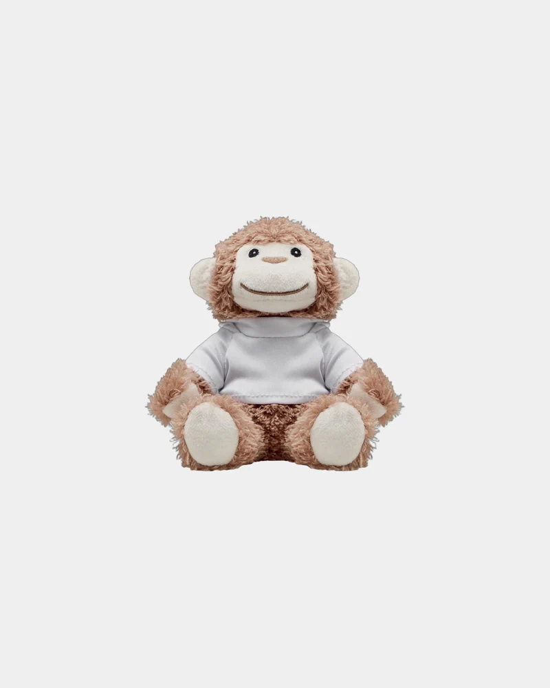 Peluche mono con capucha Lenny para personalizar