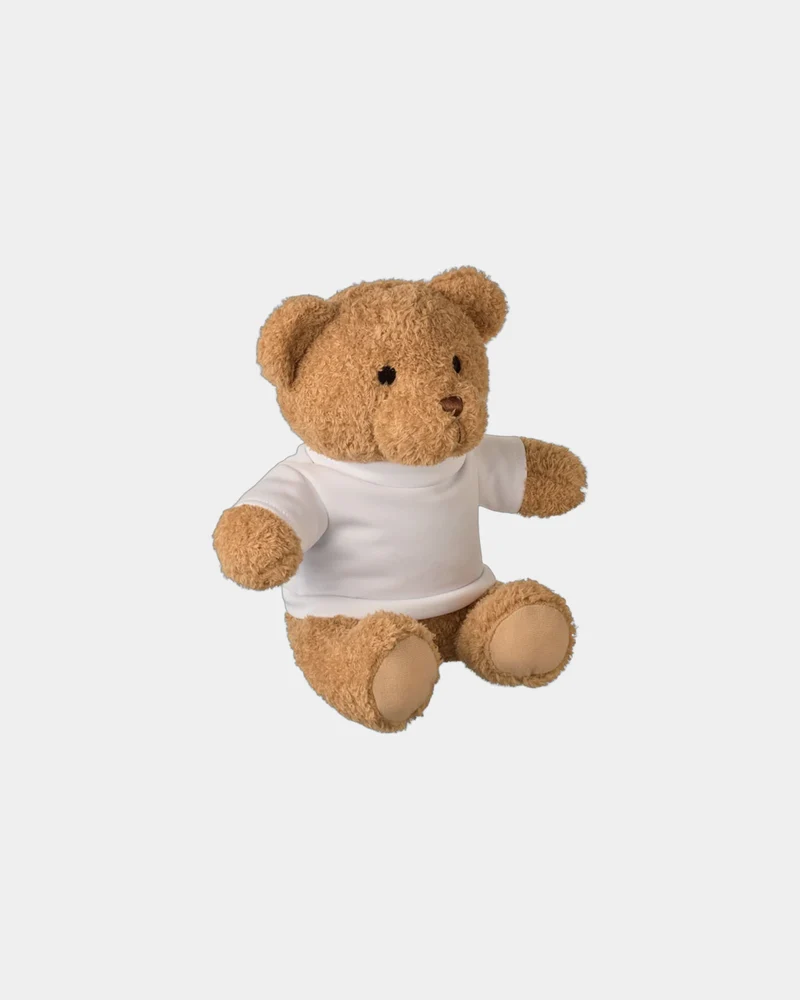 Peluche osito con camiseta 23 cm para personalizar