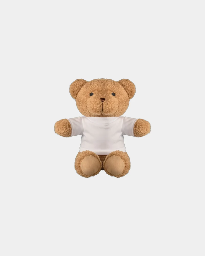 Peluche osito con camiseta 23 cm para personalizar