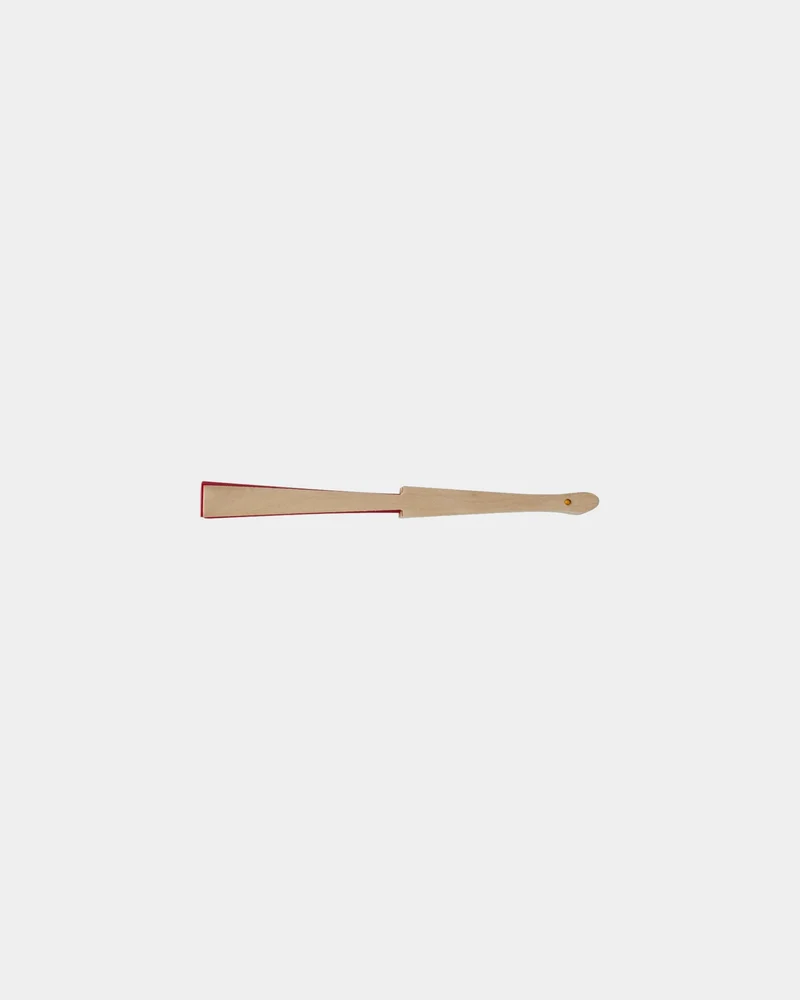 Abanico de madera y poliéster Manuela para personalizar