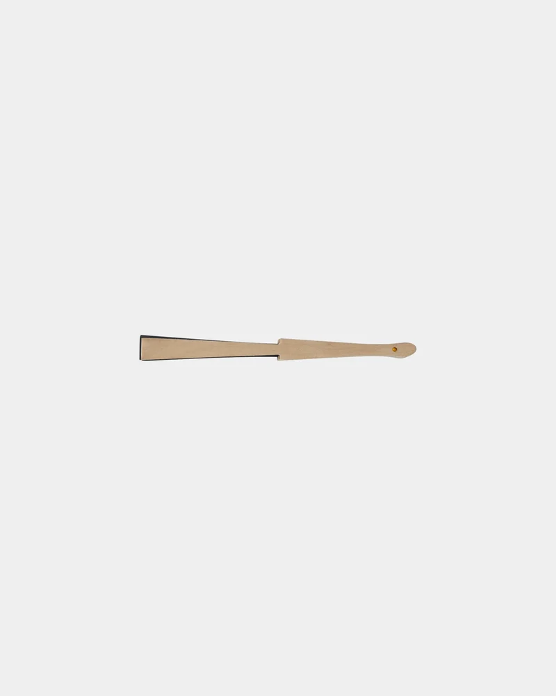 Abanico de madera y poliéster Manuela para personalizar
