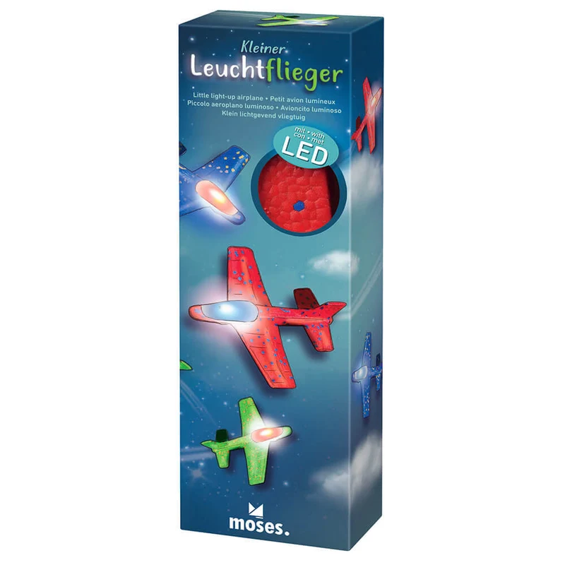 Pequeño Planeador Brillante LED Moses