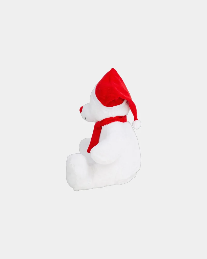 Peluche osito de Navidad con cremallera para personalizar