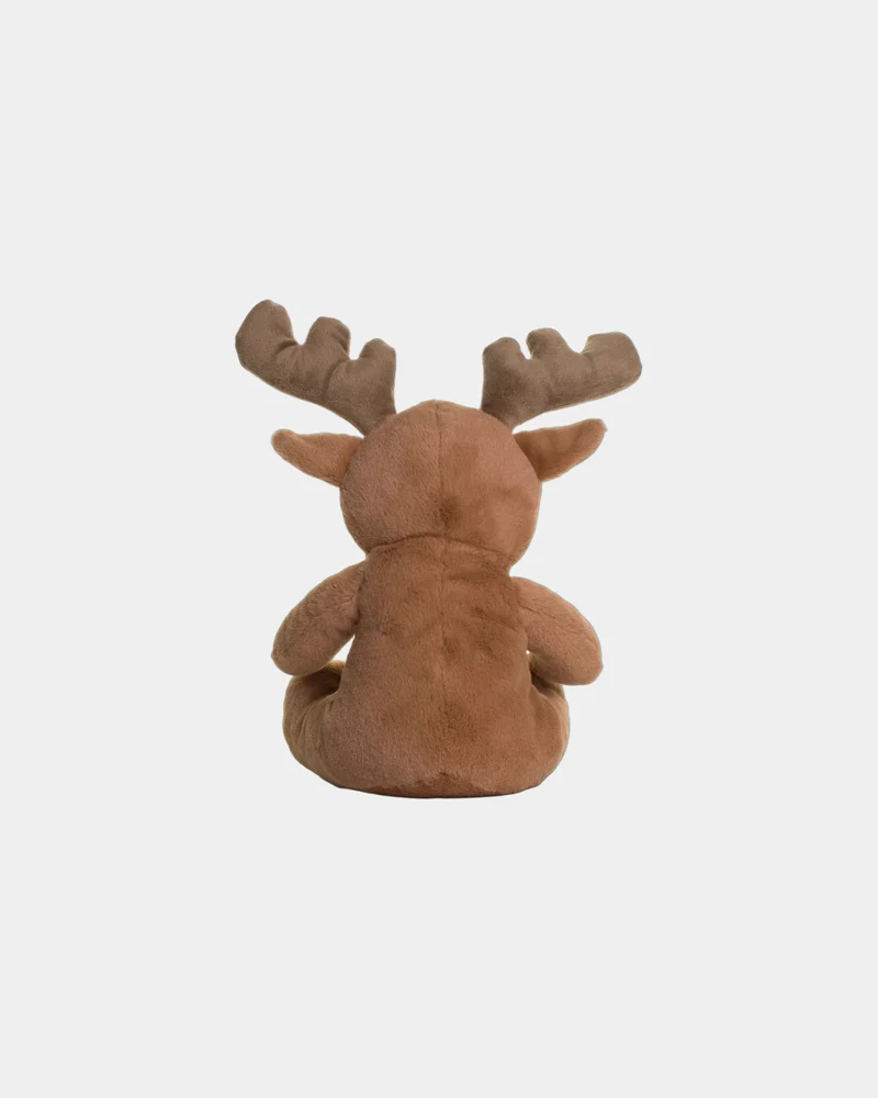 Peluche reno de poliéster 30 cm para personalizar