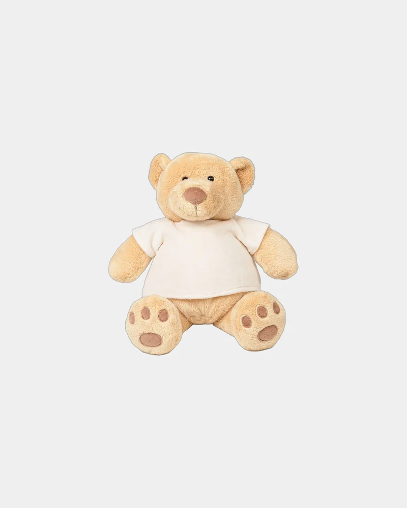 Peluche osito camiseta de terciopelo para personalizar