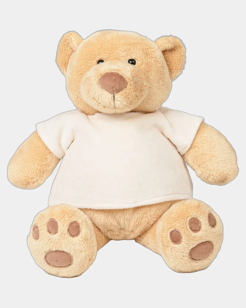 Peluche osito camiseta de terciopelo para personalizar