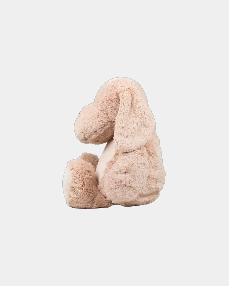 Peluche de perro con cremallera 45 cm para personalizar