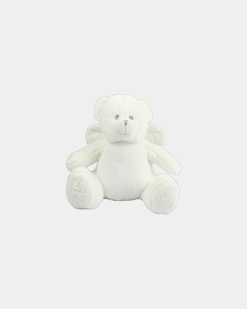 Peluche zippada Ángel 42 cm para personalizar