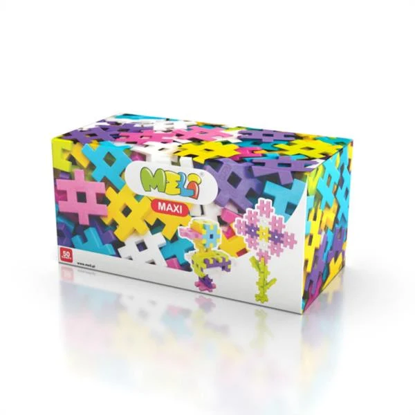 Bloques Meli Maxi Pastel 50 Piezas
