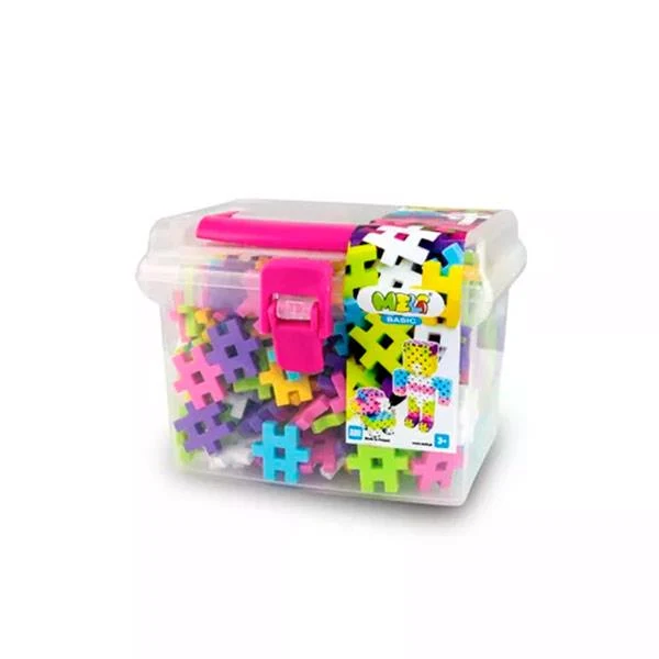 Bloques Meli Basic Travel Box Pastel 250 piezas