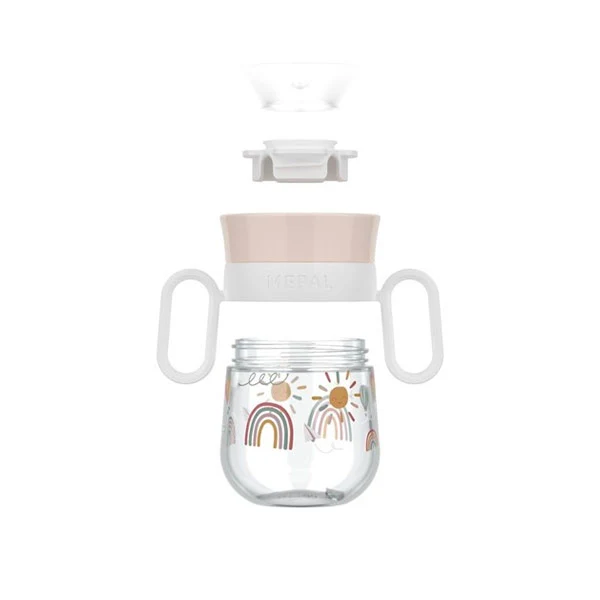 Vaso Antiderrame Little Dutch 360º 200ml Arcoíris