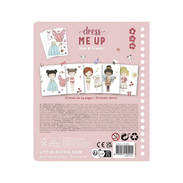 Libro Viste A Rosa & Friends Little Dutch