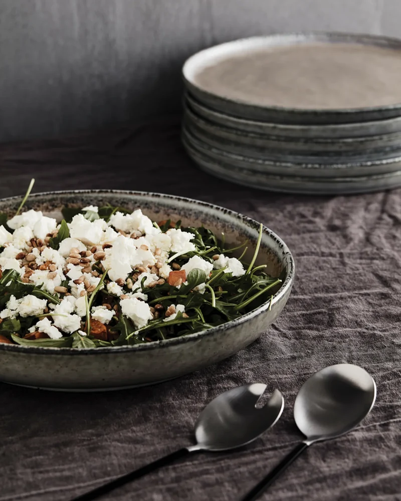 Ensaladera de gres Vinga Nomimono 31cm para personalizar