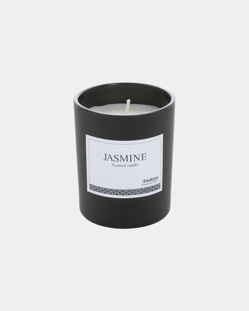 Vela perfumada de jazmín en tarro para personalizar