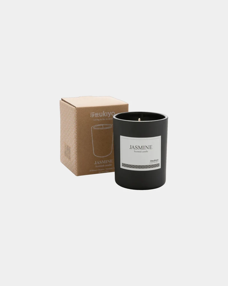 Vela perfumada de jazmín en tarro para personalizar