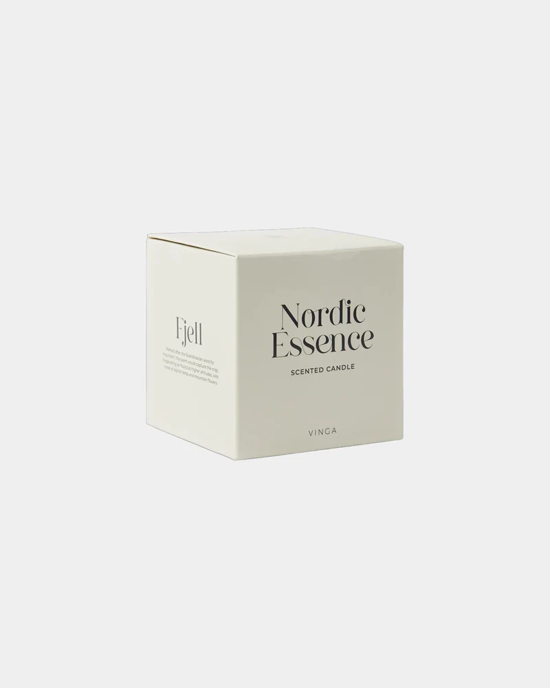 Vela perfumada Vinga Nordic cera de soja para personalizar