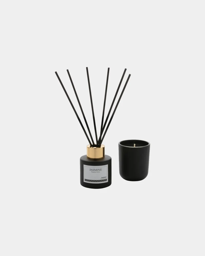 Set regalo velas y varitas jazmín para personalizar
