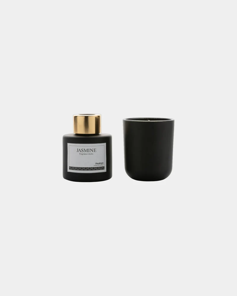 Set regalo velas y varitas jazmín para personalizar