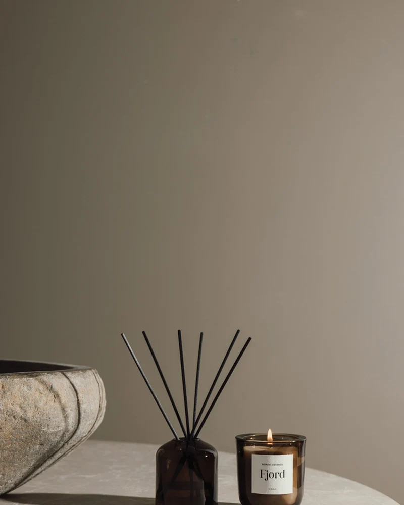 Set de vela y difusor Vinga Nordic para personalizar