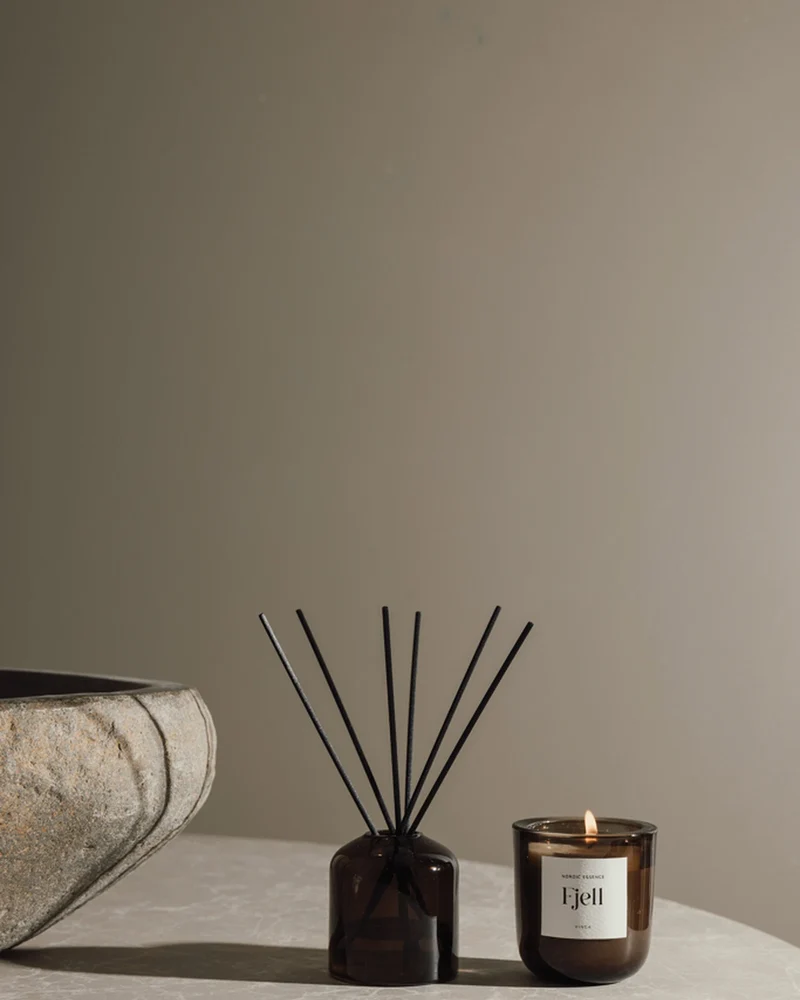 Set de vela y difusor Vinga Nordic para personalizar