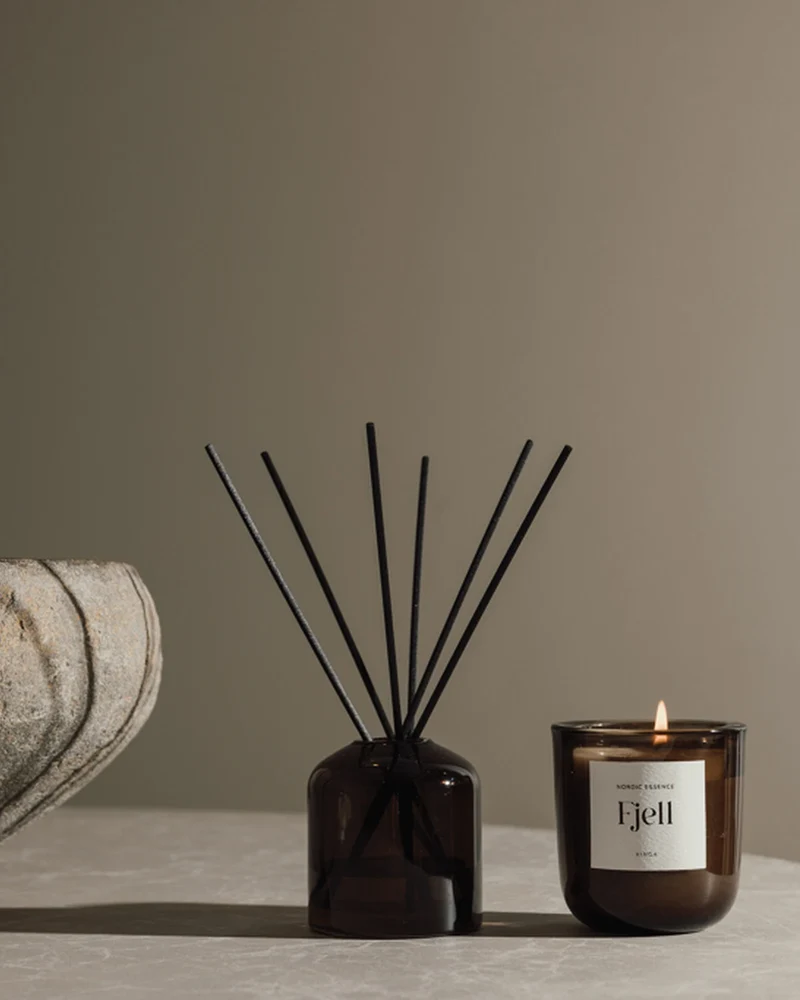 Set de vela y difusor Vinga Nordic para personalizar