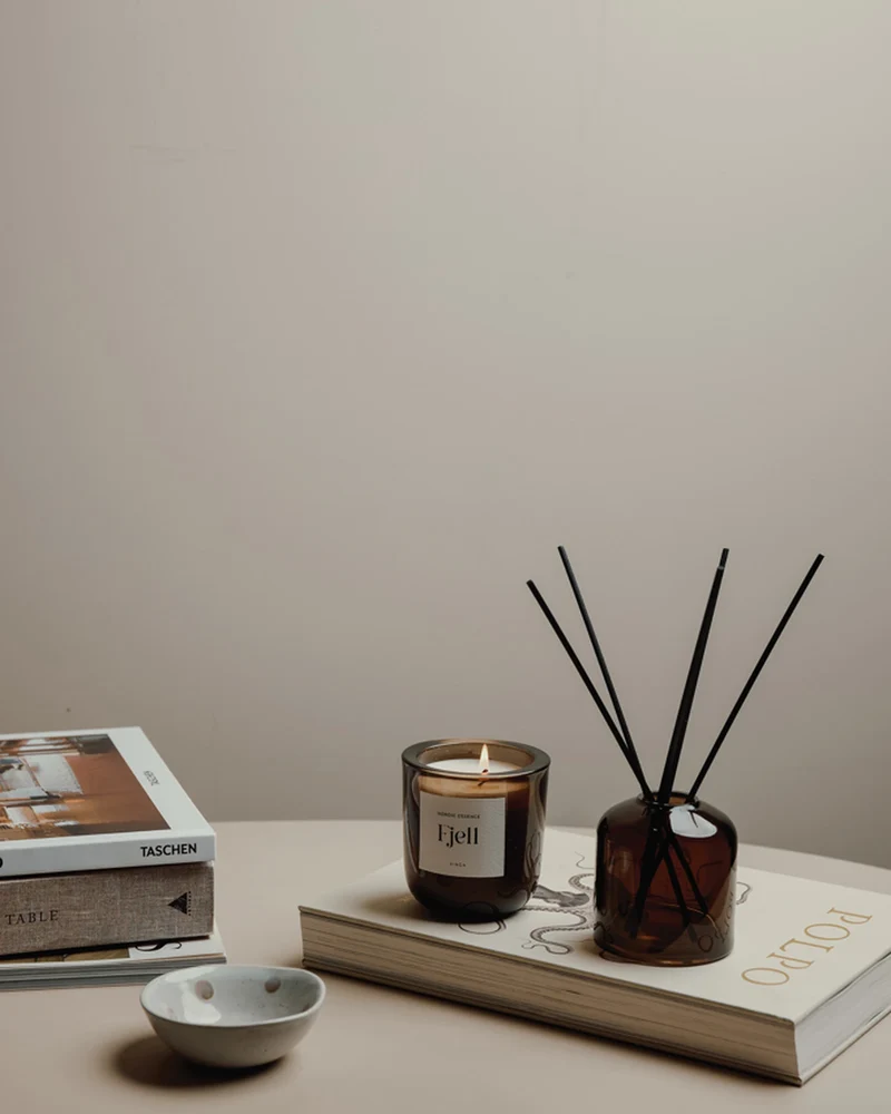 Set de vela y difusor Vinga Nordic para personalizar