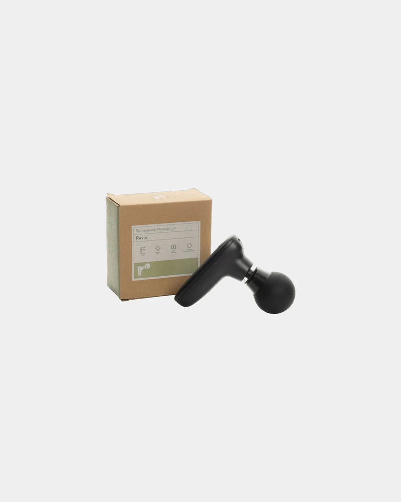 Pistola de masaje plástico reciclado Revix para personalizar