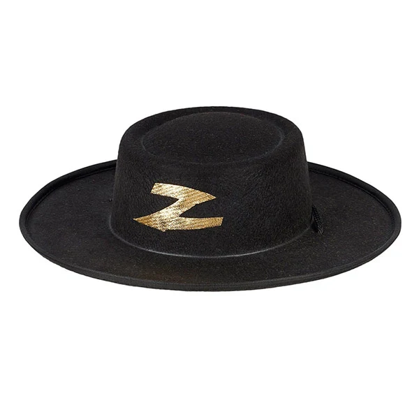 Sombrero Zorro Jean-Claude Negro 4-6 Años Souza