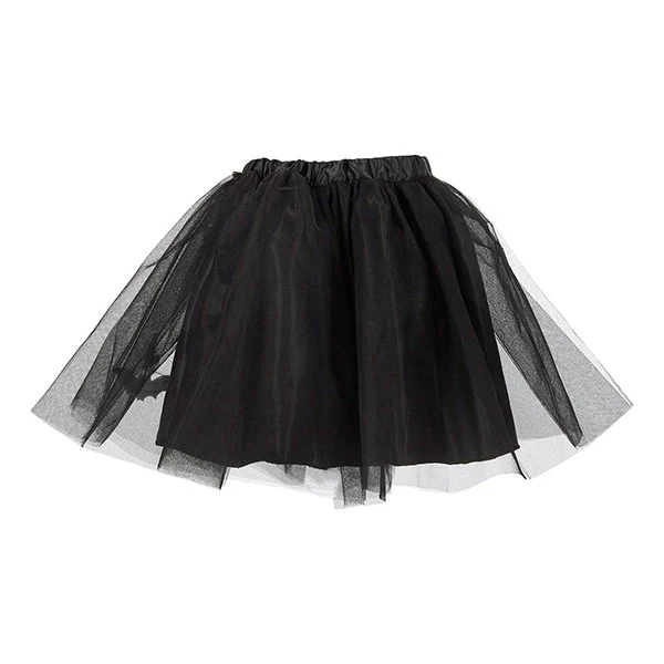 Falda Matilde Negro 4-7 años Adjustable Souza