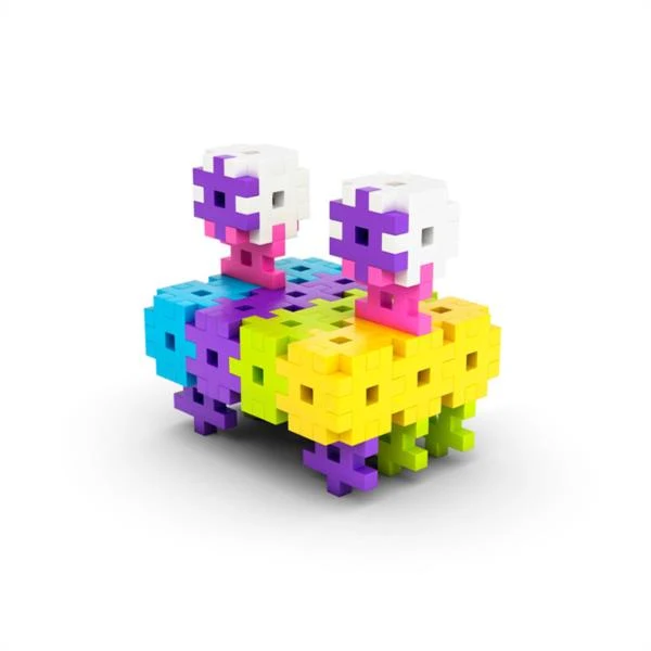 Bloques Meli Basic Constructor Pastel 100 Piezas