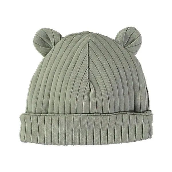 Gorro Primera Puesta Lillymom Sweet Maxi Rib Forest 0 a 1 meses