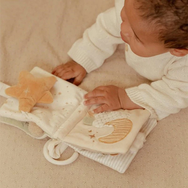 Librito Blando De Actividades Newborn Natural Little Dutch