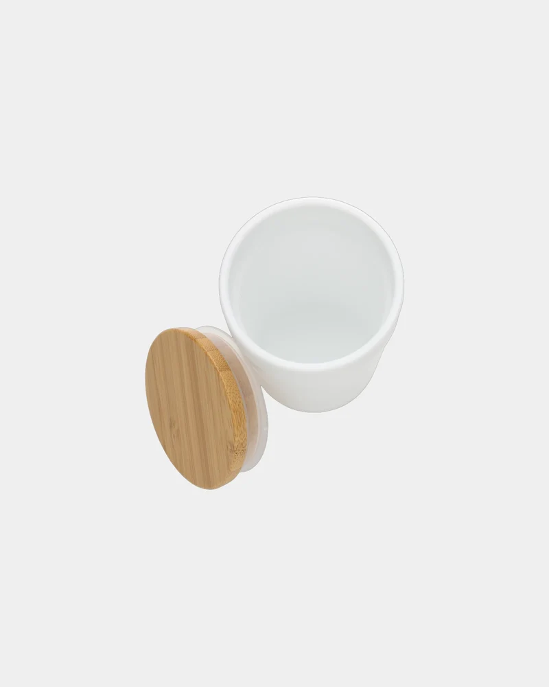 Mug reciclado GRS 300ml con tapa bambú para personalizar