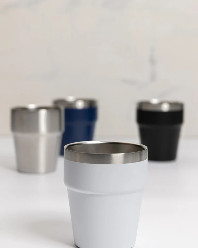 Taza acero reciclado RCS 300ml Clark para personalizar